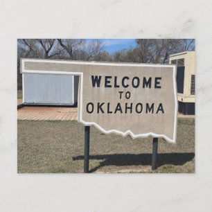 Carte Postale Bienvenue en Oklahoma