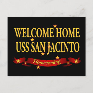 Carte Postale Bienvenue Maison USS San Jacinto