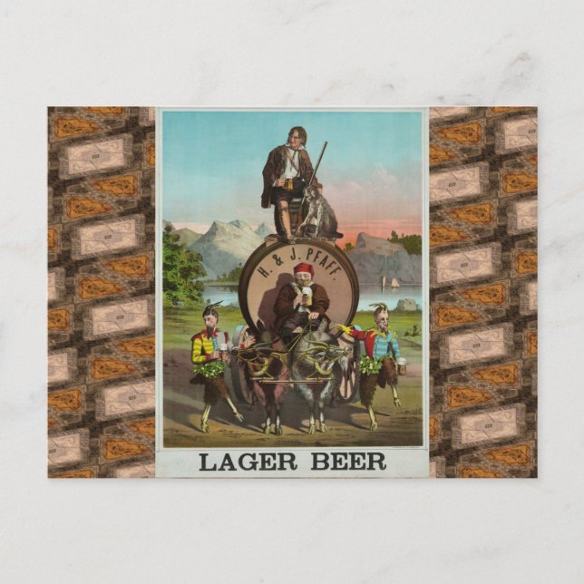 Carte Postale Bière ! (Devant)