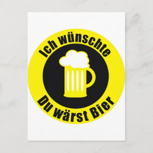 Carte Postale bière