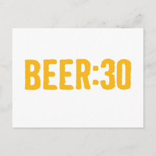 Carte Postale Bière : 30
