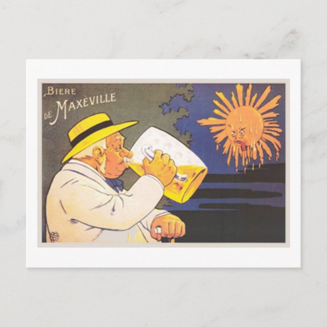 Carte Postale Biere de Maxeville (Devant)