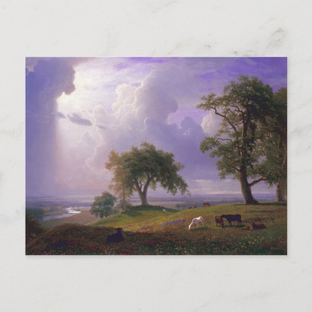 Carte Postale Bierstadt California Spring Peinture (Devant)