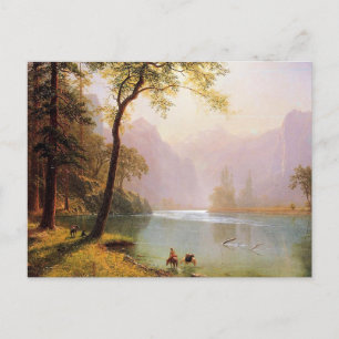 Carte Postale Bierstadt - Kern's River Valley, Californie,