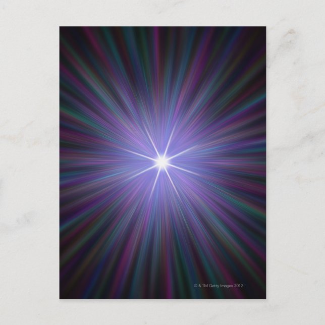 Carte Postale Big Bang, dessin conceptuel d'ordinateur. 2 (Devant)