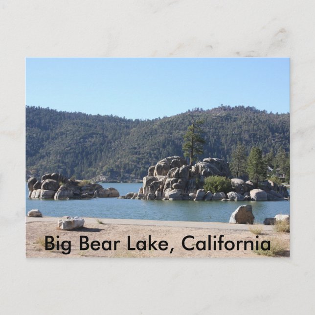 Carte Postale Big Bear Lake, Californie (Devant)