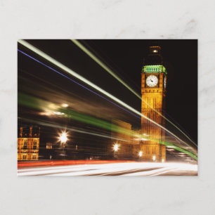 Carte Postale Big Ben la nuit