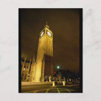 Carte Postale Big Ben La Nuit