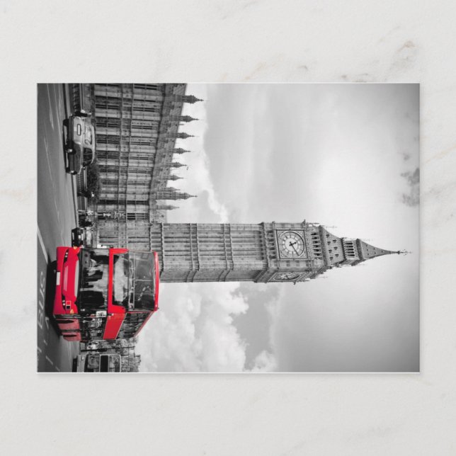 Carte Postale Big Ben London (Devant)