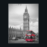 Carte Postale Big Ben London<br><div class="desc">Big Ben Clocktower à Londres Angleterre</div>