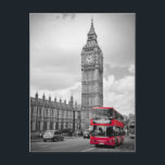 Carte Postale Big Ben London<br><div class="desc">Big Ben Clocktower à Londres Angleterre</div>