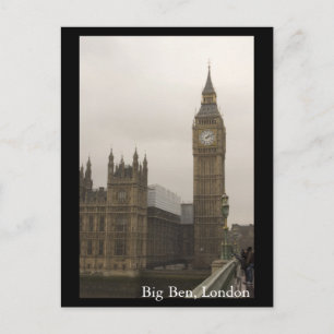 Carte Postale Big Ben, Londres
