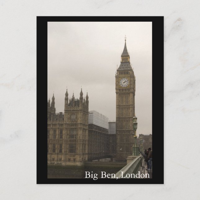 Carte Postale Big Ben, Londres (Devant)