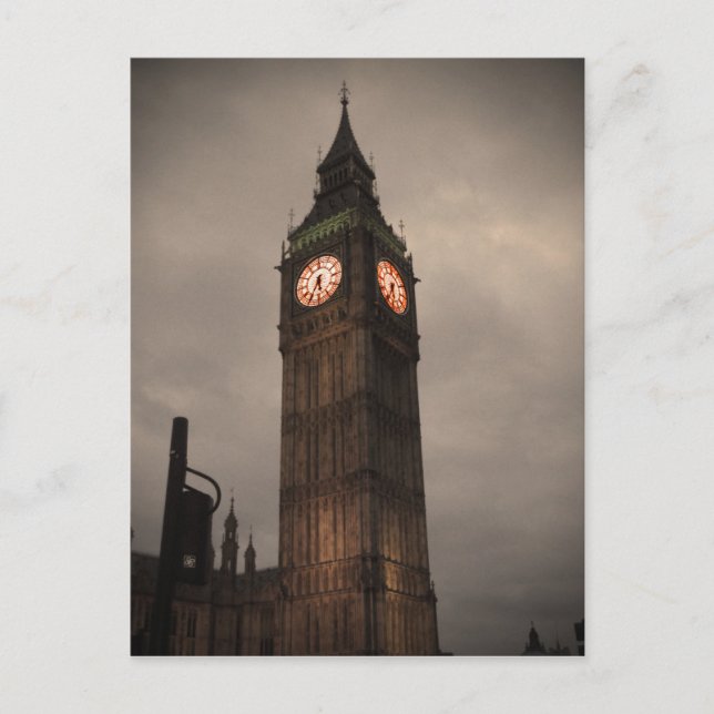 Carte Postale Big Ben, Londres (Devant)