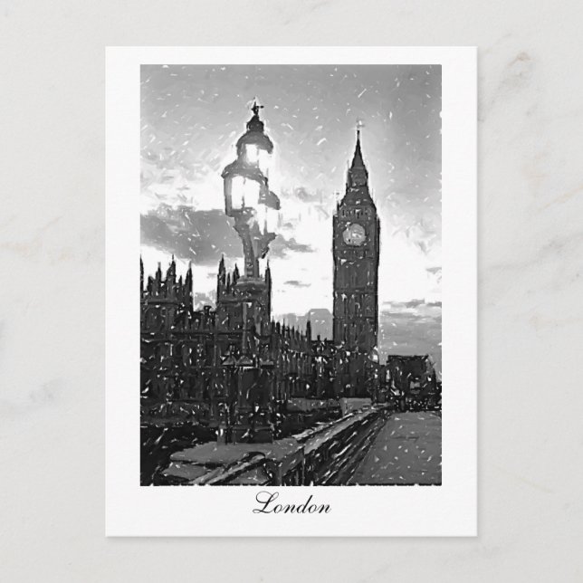 Carte Postale Big Ben, Londres (Devant)