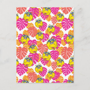 Carte Postale Big Bird Motif tropical