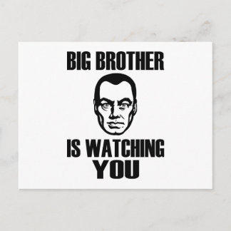 Carte postale Big Brother Portrait