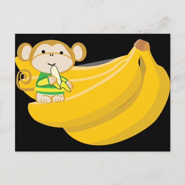 Carte postale Big Bunch de Mokko - Noir (Devant)