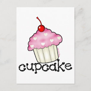 Carte Postale Big Cupcake