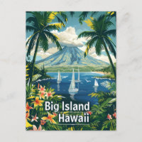 Big Island Hawaii Vintage tropical