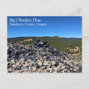 Carte Postale Big Obsidian Flow