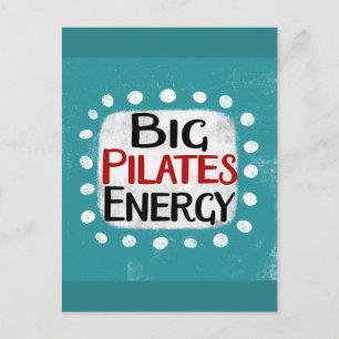 Carte postale Big Pilates Energy