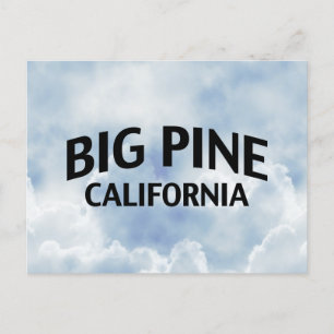 Carte Postale Big Pine Californie