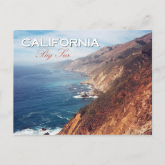 Carte Postale Big Sur, Californie