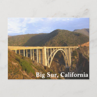 Carte Postale Big Sur, Californie