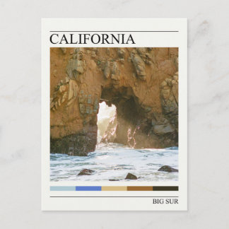 Carte Postale Big Sur Californie | Photographie de film