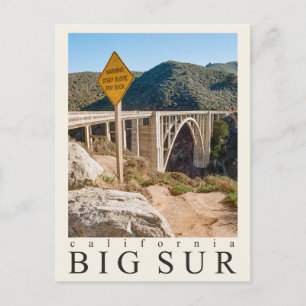 Carte Postale Big Sur Californie   Photographie de film