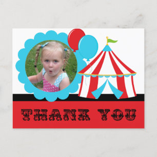 Carte postale Big Top Circus Merci