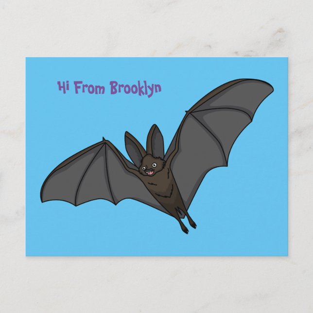 Carte Postale Big Vampire a demandé de la cartographie (Devant)