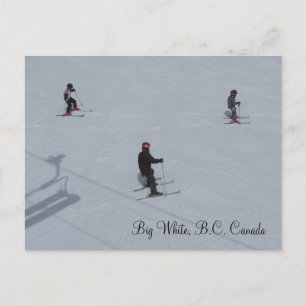Carte Postale Big White, C.-B. Canada