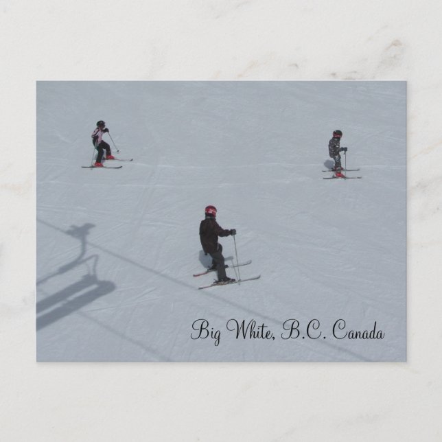 Carte Postale Big White, C.-B. Canada (Devant)
