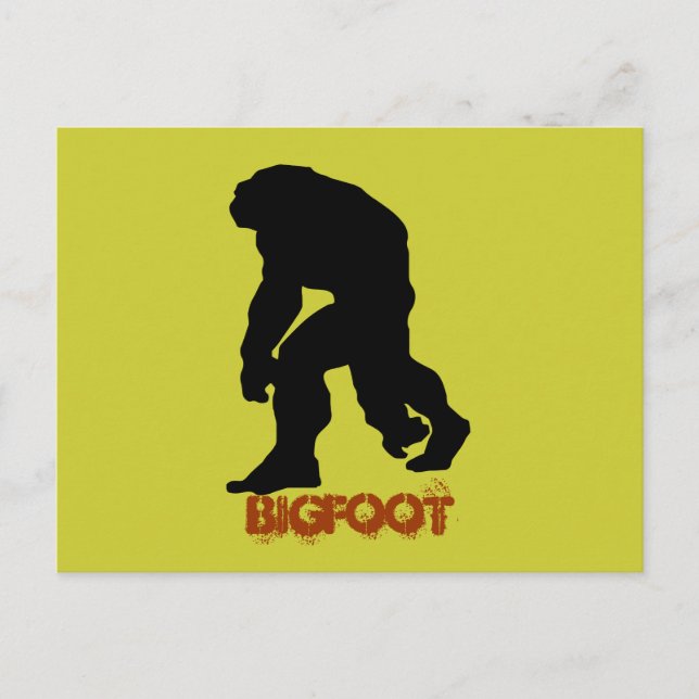 Carte Postale Bigfoot (Devant)