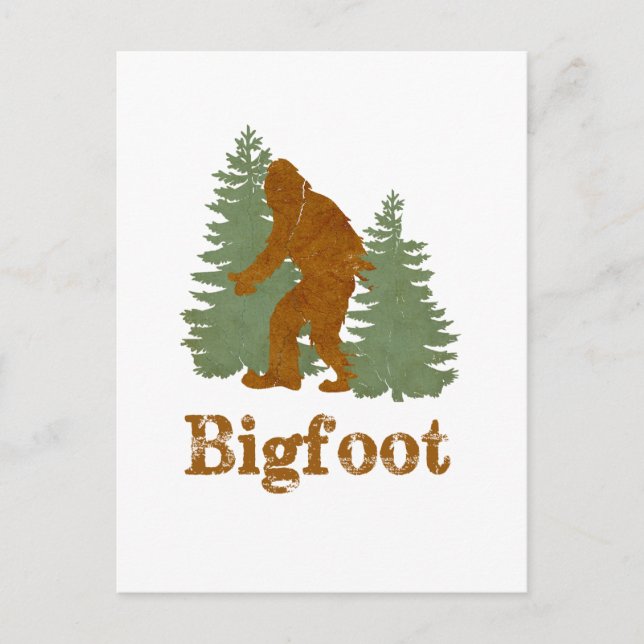 Carte Postale Bigfoot (Devant)