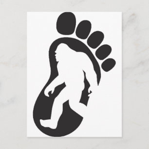 Carte Postale Bigfoot