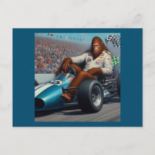 Carte Postale Bigfoot Racecar