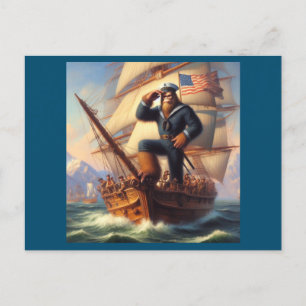 Carte Postale Bigfoot Sailor