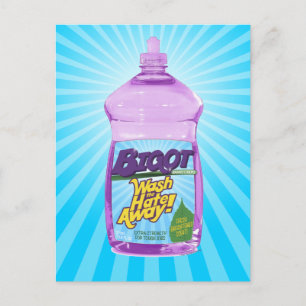 Carte Postale BIGOT Lavez la haine ! [carte postale]