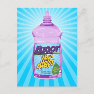 Carte Postale BIGOT Lavez la haine ! [carte postale]