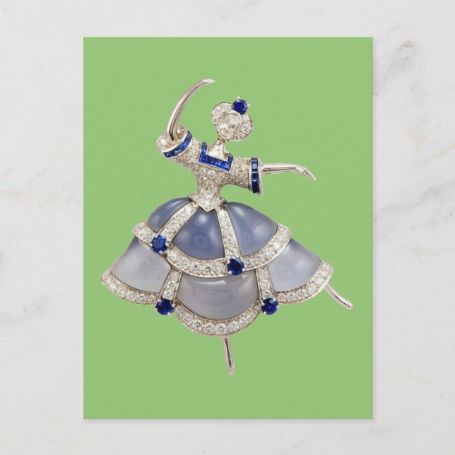 Carte Postale Bijoux Ballerina (Devant)