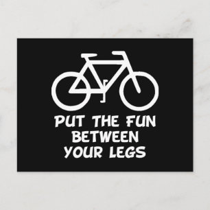 Carte Postale Bike Between