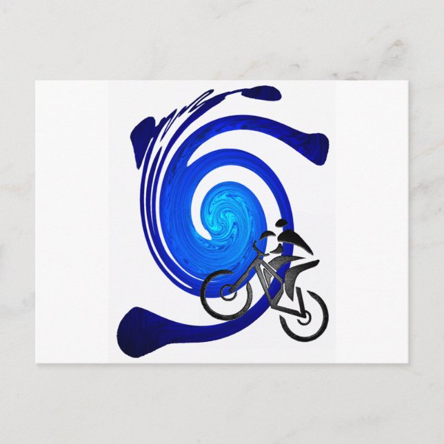 CARTE POSTALE BIKE SOUL STEP (Devant)