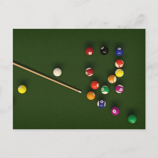 Carte postale Billard (Devant)