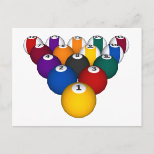 Carte Postale Billard : Billard : Billard