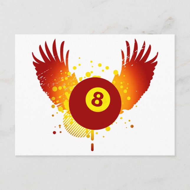 Carte Postale billard hi-fi (Devant)