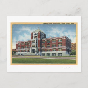 Carte Postale Billings, Montana - Est de l'État du Montana