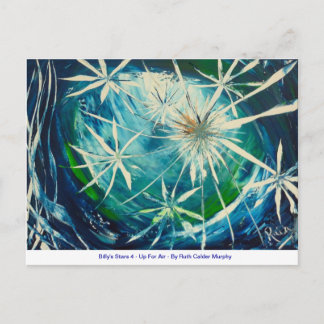 Carte Postale Billy's Stars 4 - Up For Air - Ruth Calder Murphy